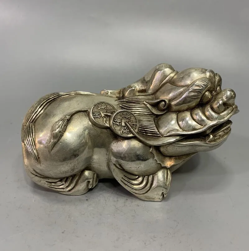 

Archaize White copper mythical wild animal crafts statue
