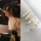 Корейская заколка для волос ручной работы с жемчужным цветком и бисером свадебные аксессуары для волос для девочек и женщин Свадебные Заколки