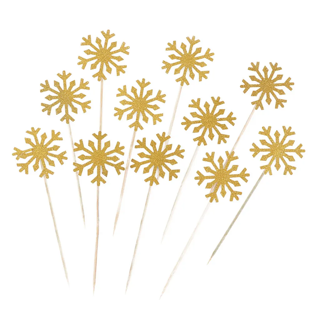 Снежинка Кекс Frozen девочка замороженная День Рождения украшения Дети Рождество