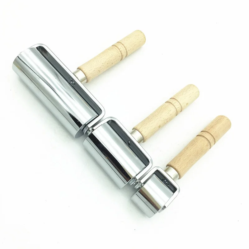 Деревянный кожаный ролик для рукоделия ручной работы инструмент