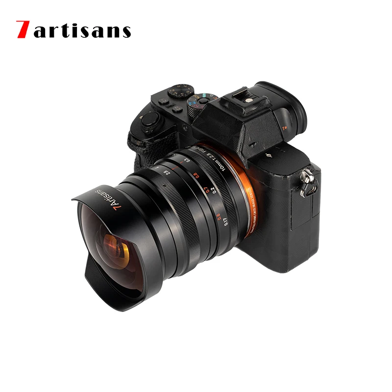 7artisans 10 мм F2.8 рыбий глаз ручной фокус MF камеры объектив полная Рамка для Sony E Mount Nikon