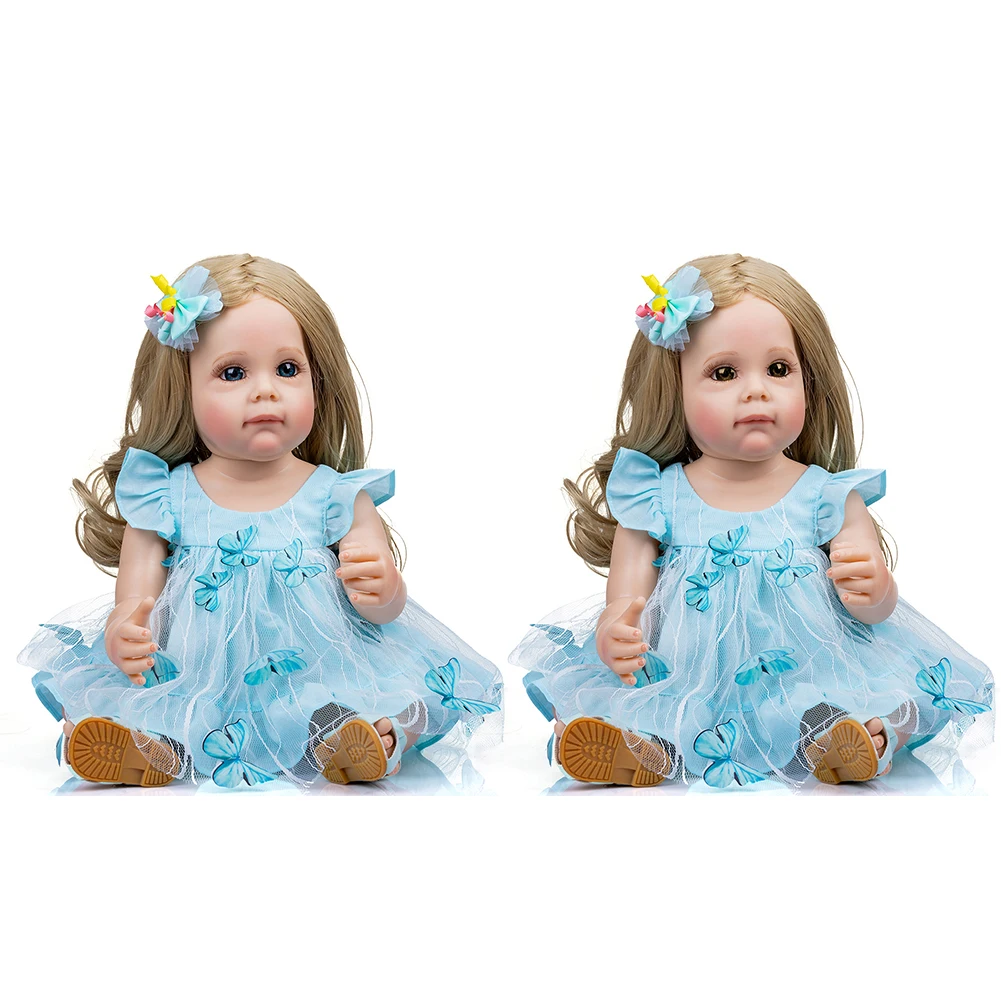 Реалистичная мягкая силиконовая кукла-младенец 22 дюйма |