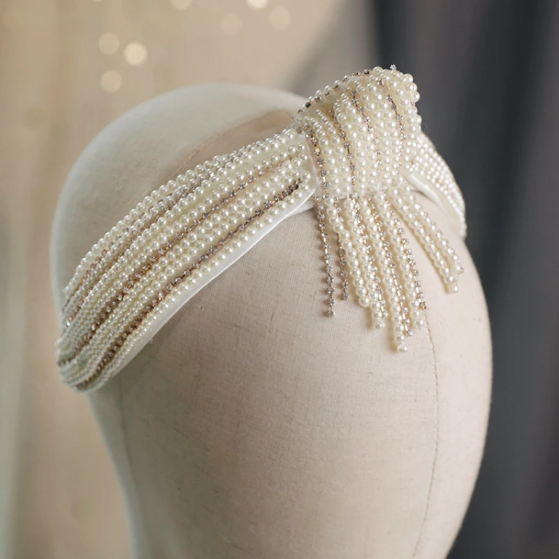Diadema Headband Wedding Haar Accessoires For Girls Pinzas Para El Cabello Hair Indian Jewelry Acessorios Cabelo Ozdoby Do Wloso images - 6