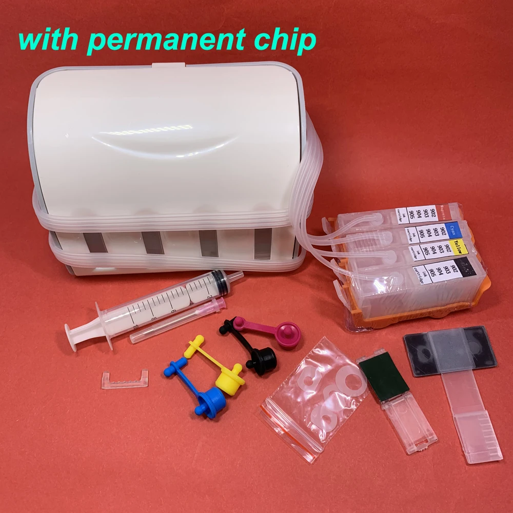 

YOTAT CISS ink cartridge for HP905 HP 905 for HP OfficeJet Pro 6950 6951 6954 6956 6960 6961 6962 6963 6964 6965(Asia-Pacific)