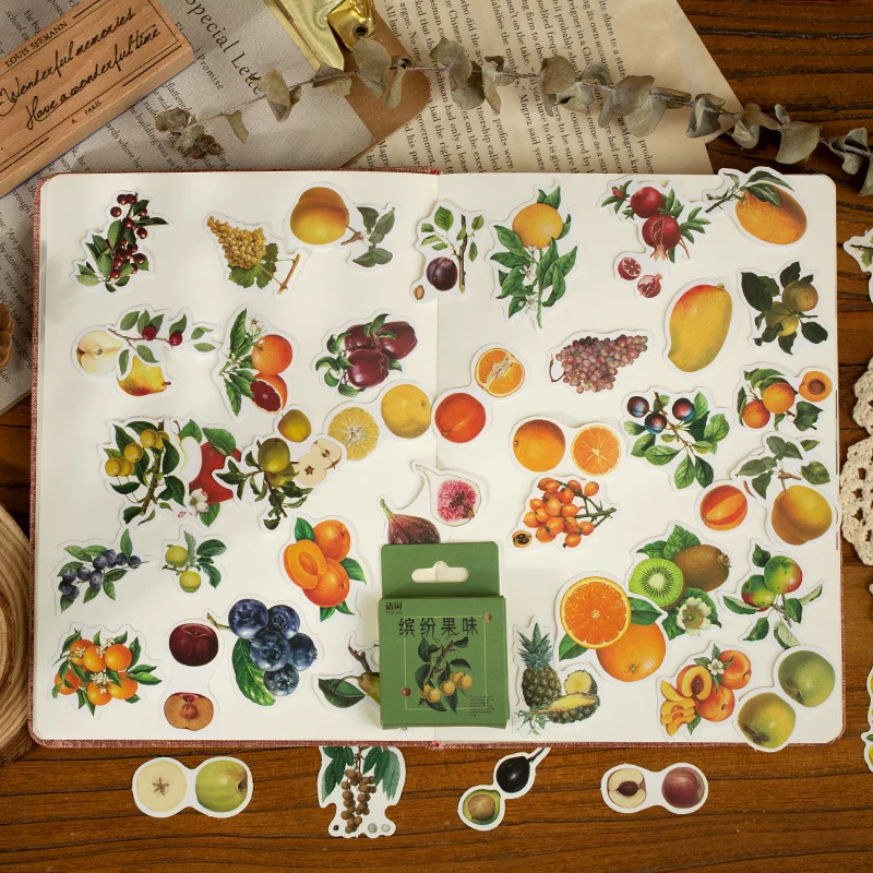 

VanYi 50 Sheets Vintage Girl Oil Painting Flower Series Small Scrapbooking Decorative Stickers Aesthetic Paper Flakes Stationary