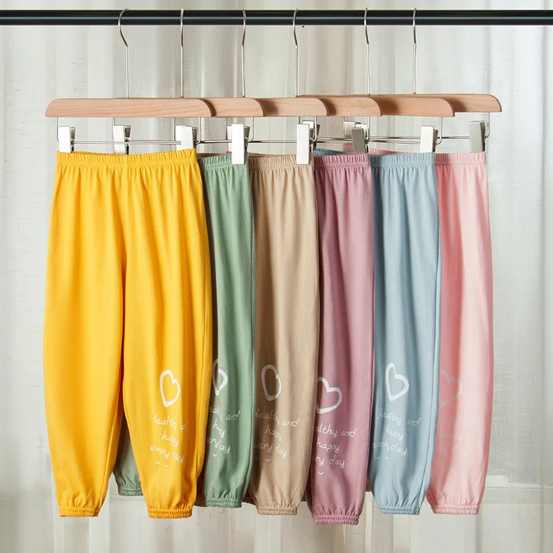 

2021 children's spring and summer bloomers for boys and girls pants