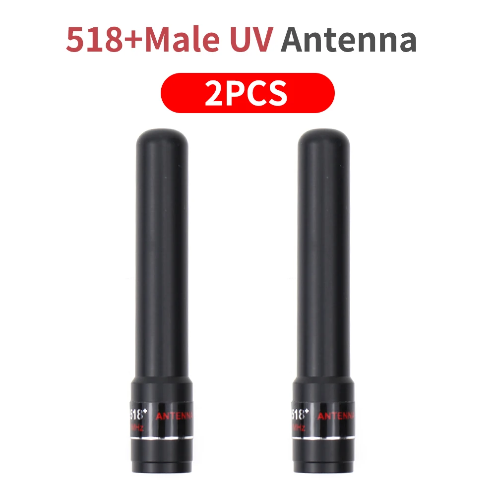 2 шт. детская Двухдиапазонная короткая антенна SMA Male Vertex/Yaesu|Запчасти и аксессуары