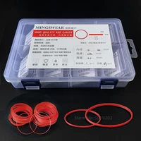 total 49pcs red gasket 16 40mm dia high 0 85 thick 0 5mm watch gasket parts for back case free shipping