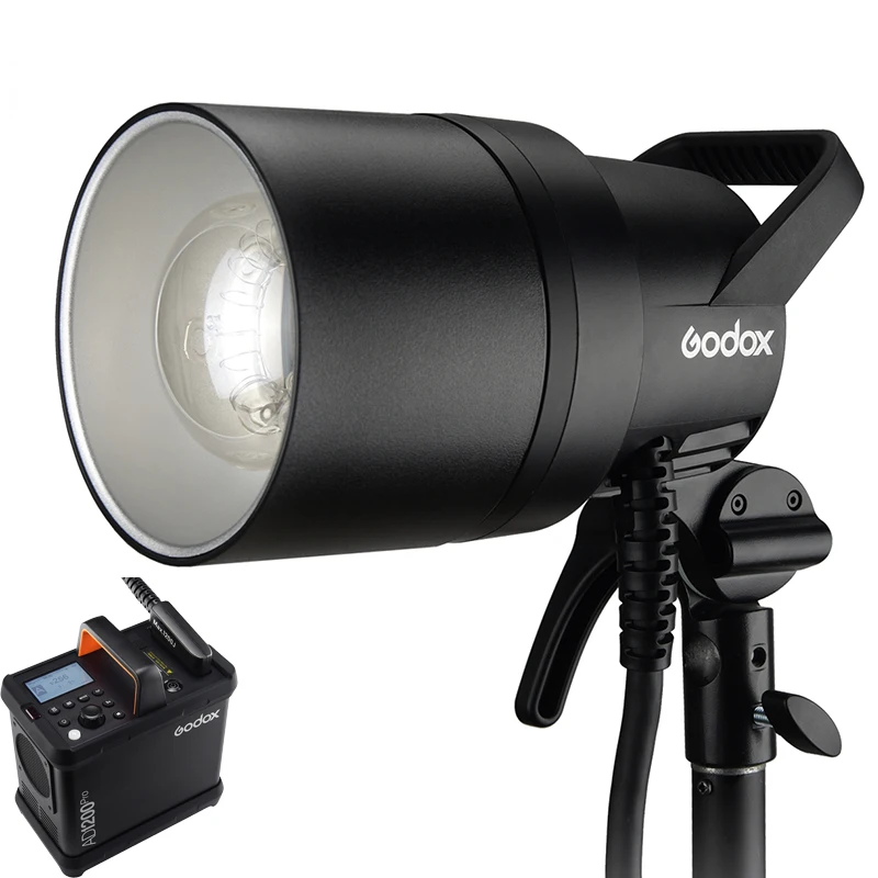 Освещение Godox AD1200Pro AD1200 Pro для фотосъемки 1200Ws 2 4G ttl 1/8000 HSS 40W Наружная вспышка
