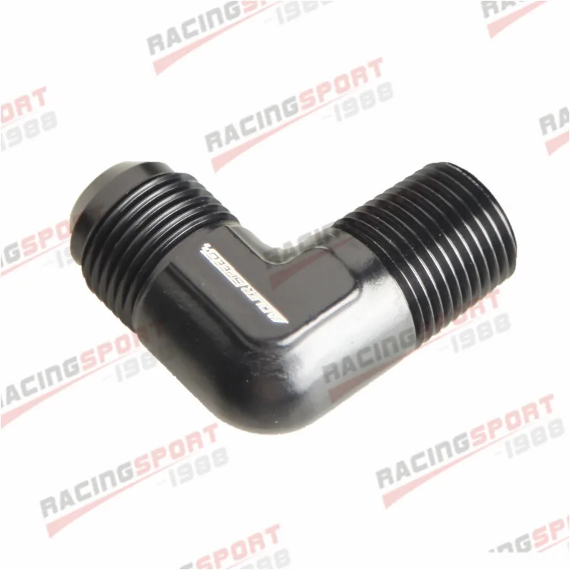 AN10 AN -10 до 1/2 &quotNPT 90-градусный переходник с наружной резьбой | Автомобили и