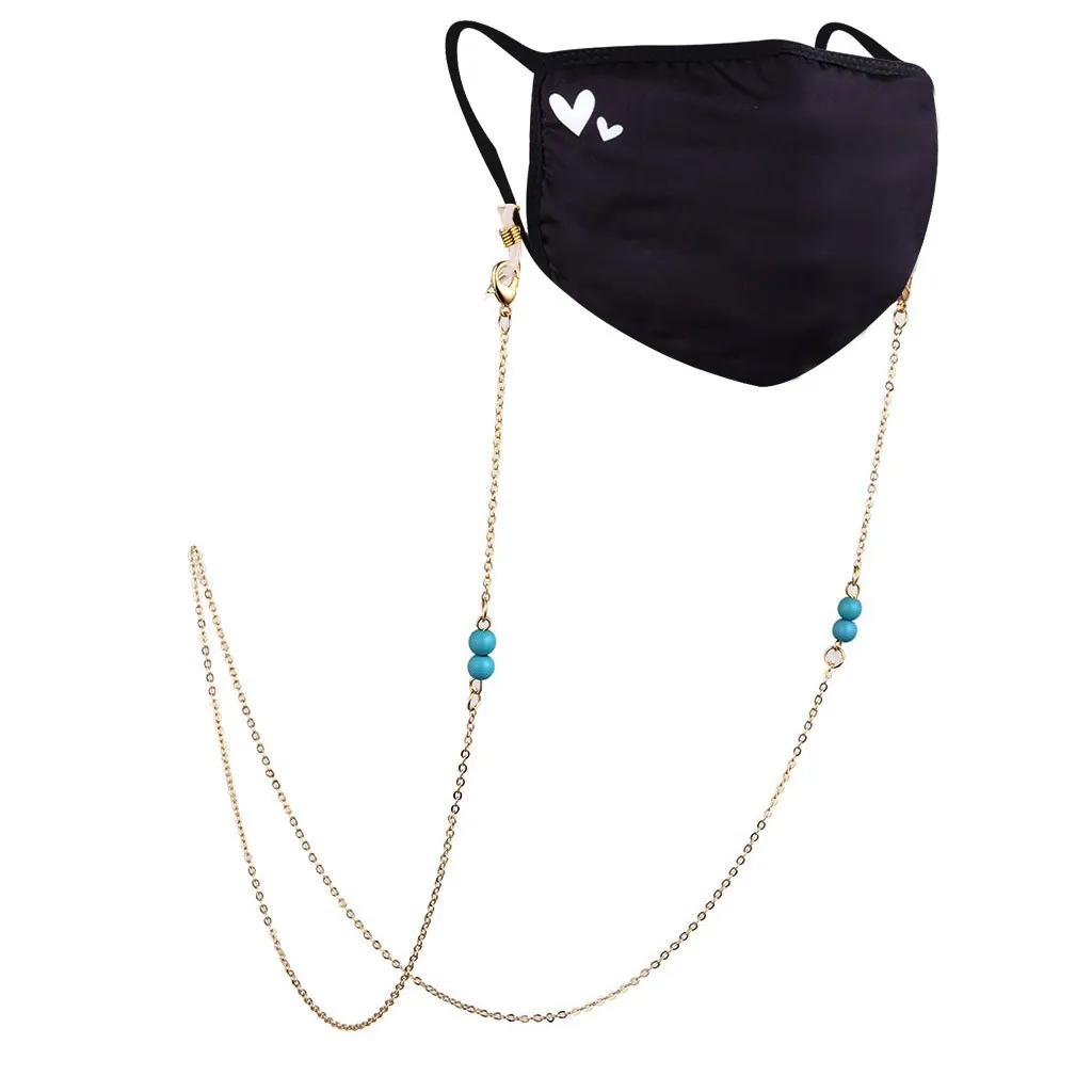 

1PC Fashion Pearl Beaded Chain For Mask Women Girls Glasses Chains Lanyards Neck Strap Rope Reading Eyeglasses Cord Holder