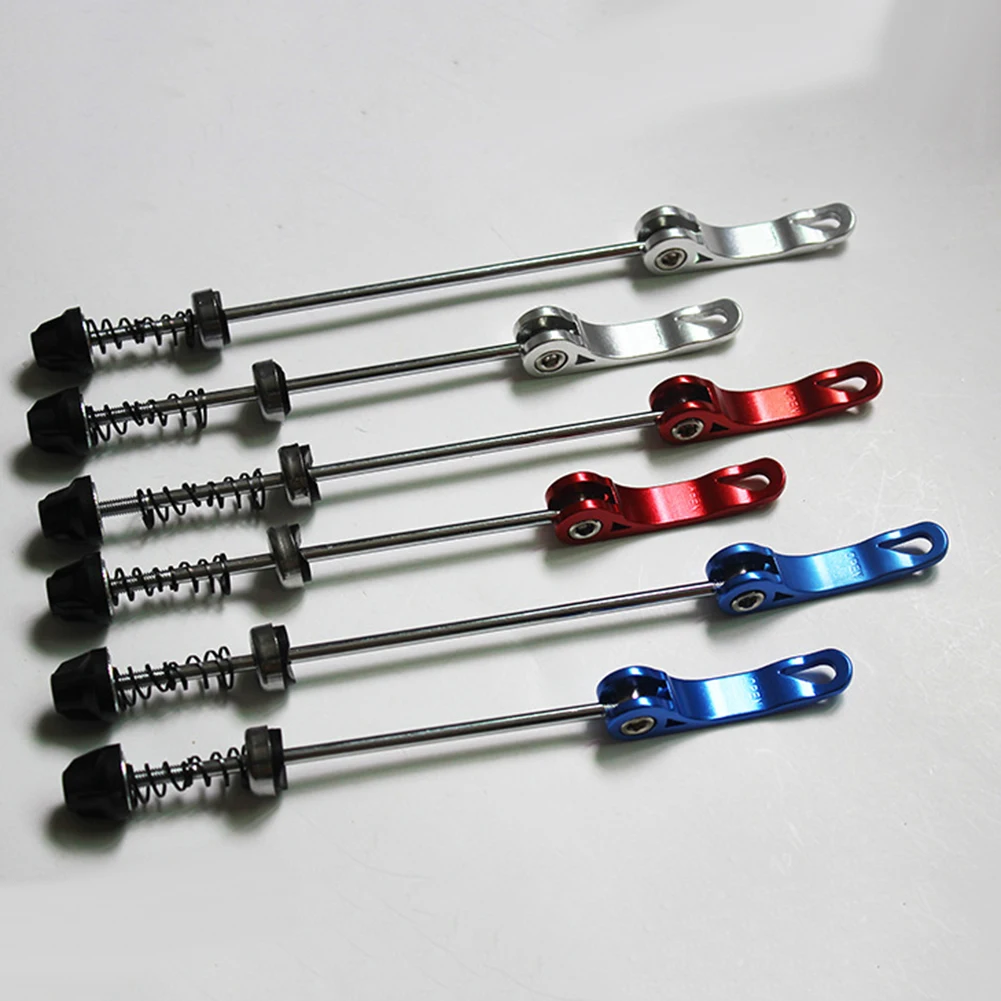 1 пара велосипед Велоспорт ступицы колеса шампуры Quick Release болты рычаг ось для