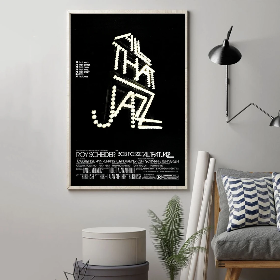 

Постер из фильма «Джаз» на холсте, Настенная картина, украшение для дома (без рамки)