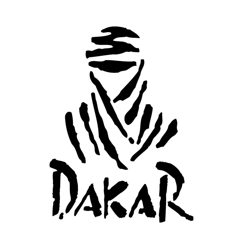 

A-0622 Fashion Spanish Dakar Style Modeling Personality Car Stickers PVC Auto Decorative Accessories Sunscreen Waterproof Decals