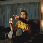 Картина по номерам Леонардо Ди Каприо Однажды в Голливуде, 40 х 40 см