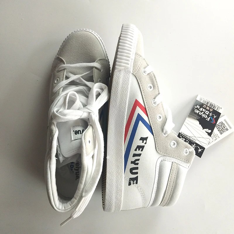 Feiyue/обувь Delat; кроссовки средней высоты; классическая резиновая обувь с высоким берцем на плоской подошве; парусиновая обувь для скейтбординга; уличная культура; мужские и женские кроссовки на шнуровке