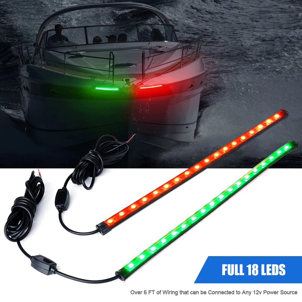 

Морской навигации светильник s Красный Зеленый светодиод кормовой светильник