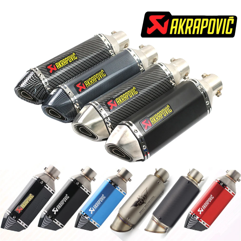 Мотоцикл Akrapovic выхлоп 51 мм мото Глушитель Трубы побега с дБ убийца для yamaha tracer 700 thundercat r6 2000 xj600 dt tzr
