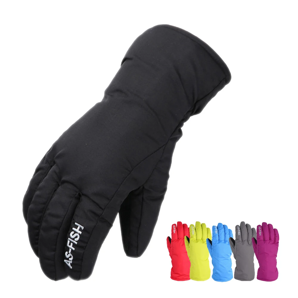 

Winter Professional Chidren Ski Gloves Girls Boys Adult Waterproof Warm Gloves Snow Kids Windproof Skiing Snowboard Gloves