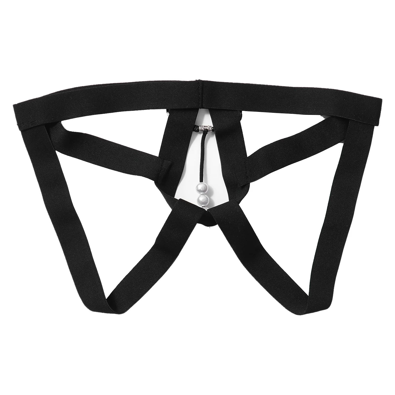 Стринги мужские с низкой посадкой G-стринги вырезами бисером трусы нижнее белье |