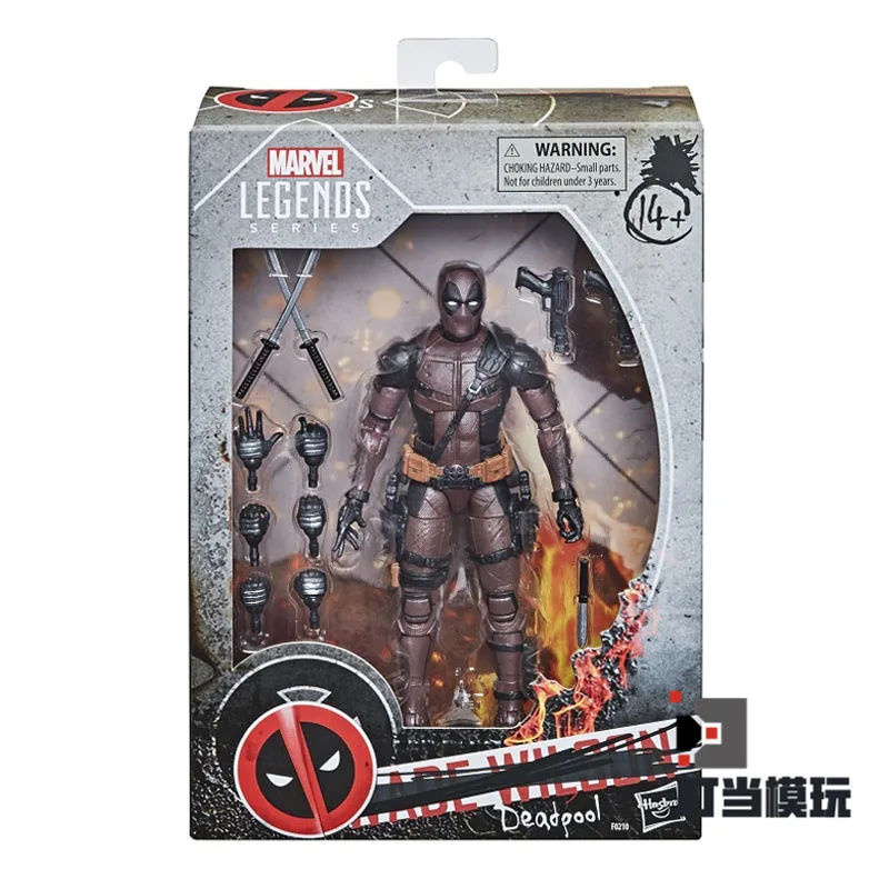 

Hasbro Marvel Legends Deadpool Burning Armor Action Figure Limited Movable Deadpool Figures Model Toy Accessories Set Collection