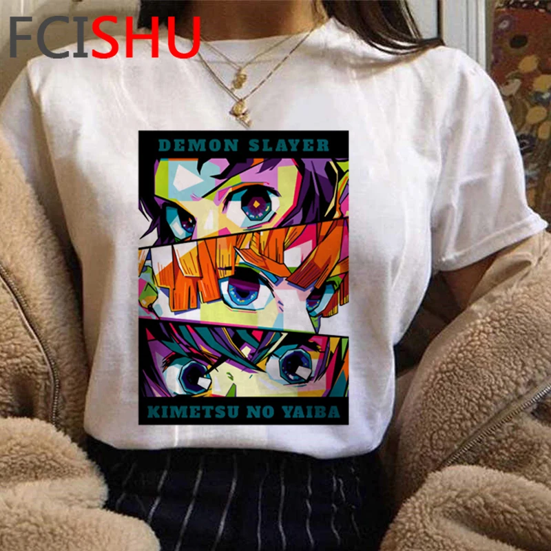 Крутая забавная футболка с изображением рассеянного демона Мужская японским