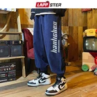 Брюки LAPPSTER мужские вельветовые, Джоггеры в стиле Харадзюку, Японская уличная одежда s, толстые спортивные штаны в стиле Харадзюку, зима 2021