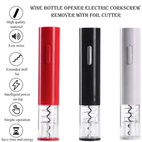2 in 1 wine corkscrew cordless electric corkscrew wine opener portable automatic foil cutter professional wine bottle openers