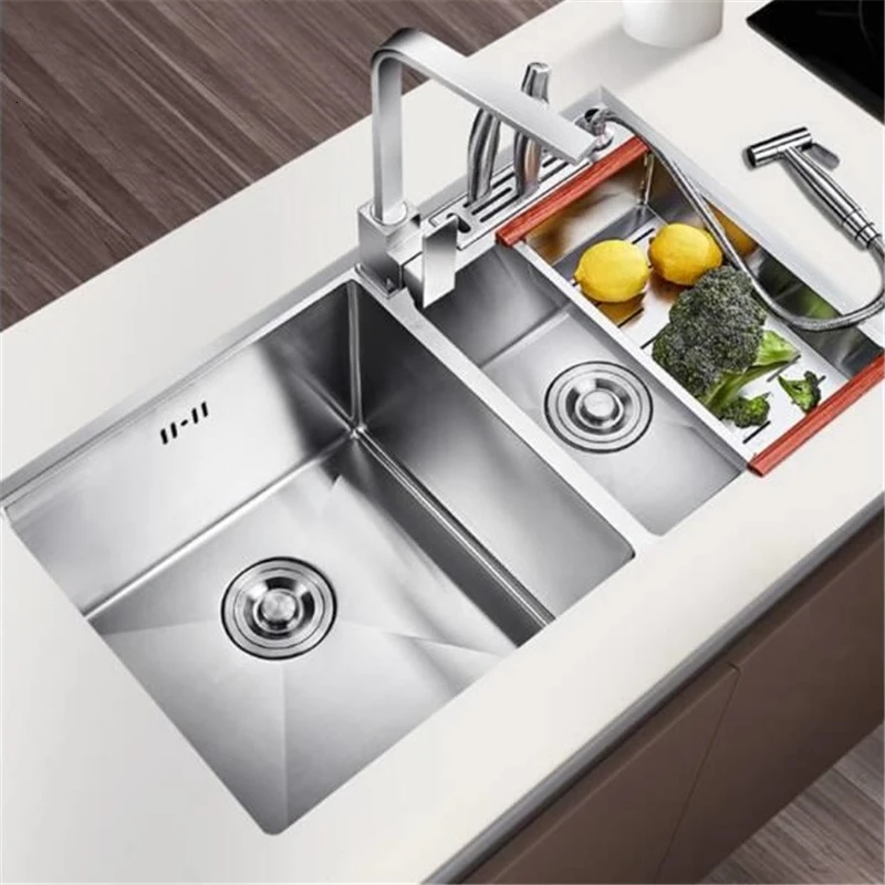 Де Inoxidable Tarjas Para Cocina Lavandino Портативный Нержавеющая сталь Куба умывальник Fregadero Pia