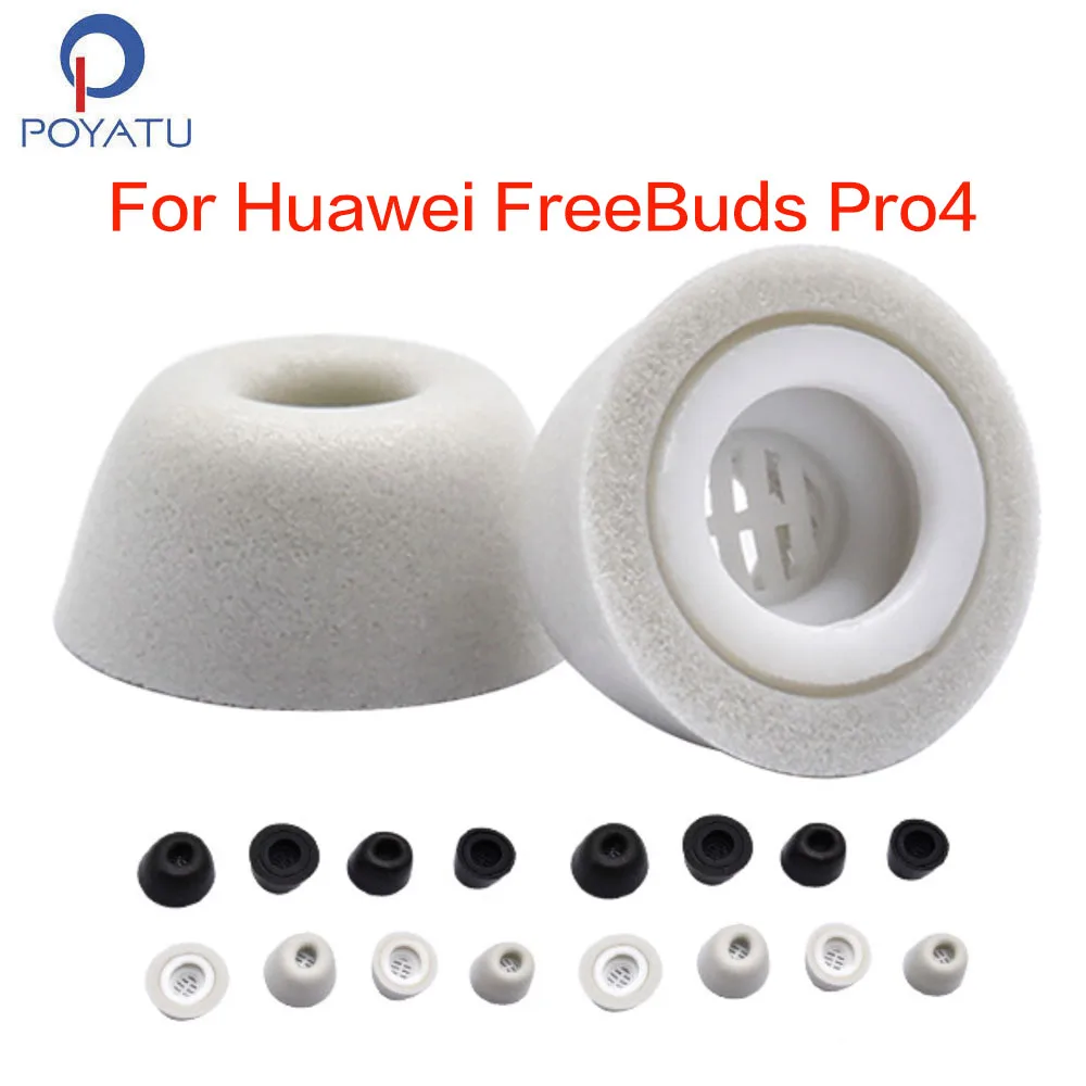 

POYATU XS/S/M/L Upgraded Memory Foam Eartips Tips Earbuds Silicone Eartips For VIVO TWS2 TWS 2 Replacement In Ear Tips Buds