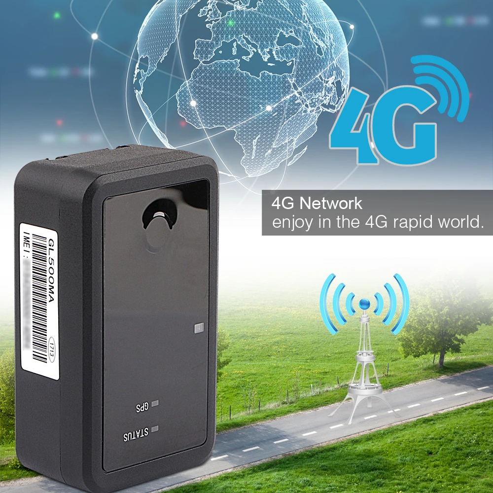 GPS-Трекер 4G с 7-летним временем в режиме ожидания водонепроницаемый GPS-локатор
