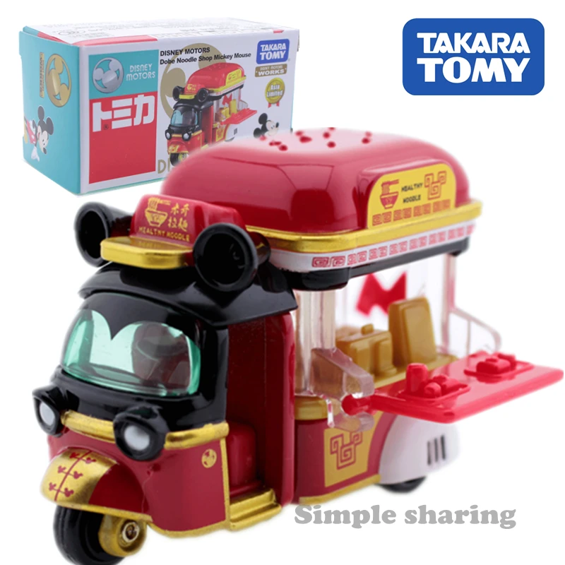 Takara Tomy Tomica Disney моторы с Микки Маусом Мышь аниме Рисунок трехколесный велосипед
