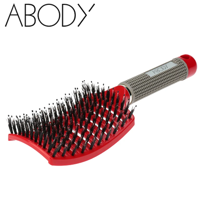Abody Comb Hair Brush Scalp Professional Hairbrush Hair Women Tangle Hairdressing Supply brush Tool Hair Comb for Rough Hair