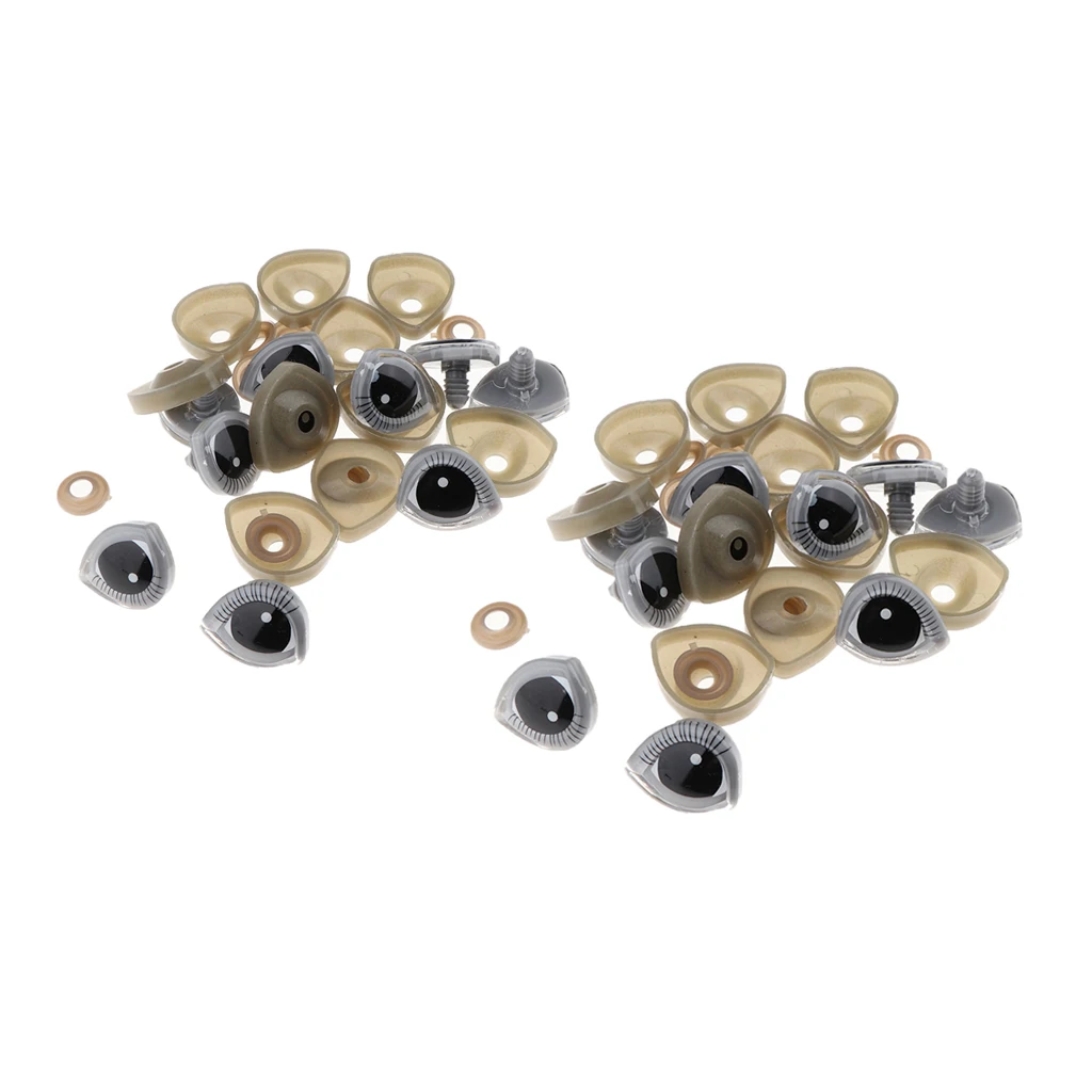 Пластиковые безопасные глаза сделай сам аксессуары для мягких плюшевых набивных