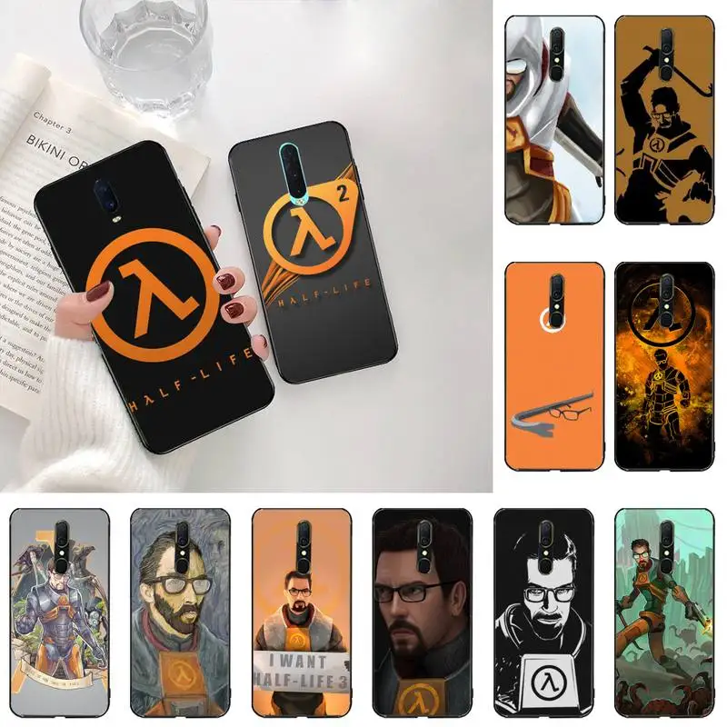 

YJZFDYRM Half Life Painted Phone Case For Oppo A5 A9 2020 A5S Reno2 z Renoace 3pro Realme5Pro