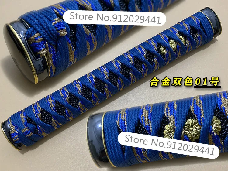 Уникальный ручной набор японского самурайского меча кирсит цука/фучи Кашира