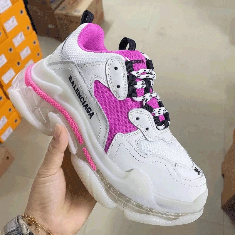 

Новинка 2021, универсальная повседневная спортивная женская обувь на толстой подошве, дышащая износостойкая женская обувь с воздушной подуш...