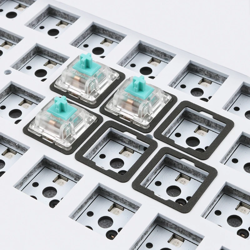 

120pcs Poron IXPE EVA Pad For Mechanical Keyboard Switch Noise Reduce Silencer