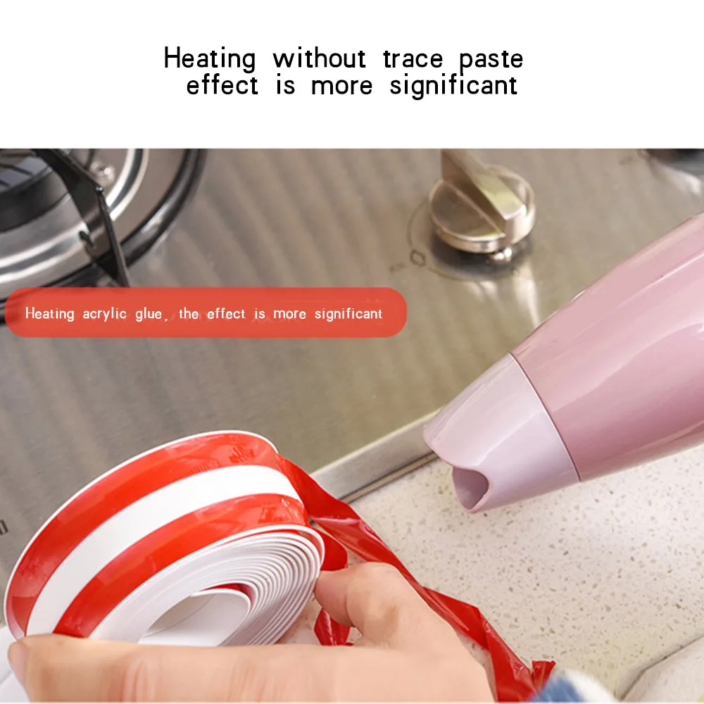 Уплотнительная лента для душевой раковины 3 2 м герметичные ленты самоклеящиеся