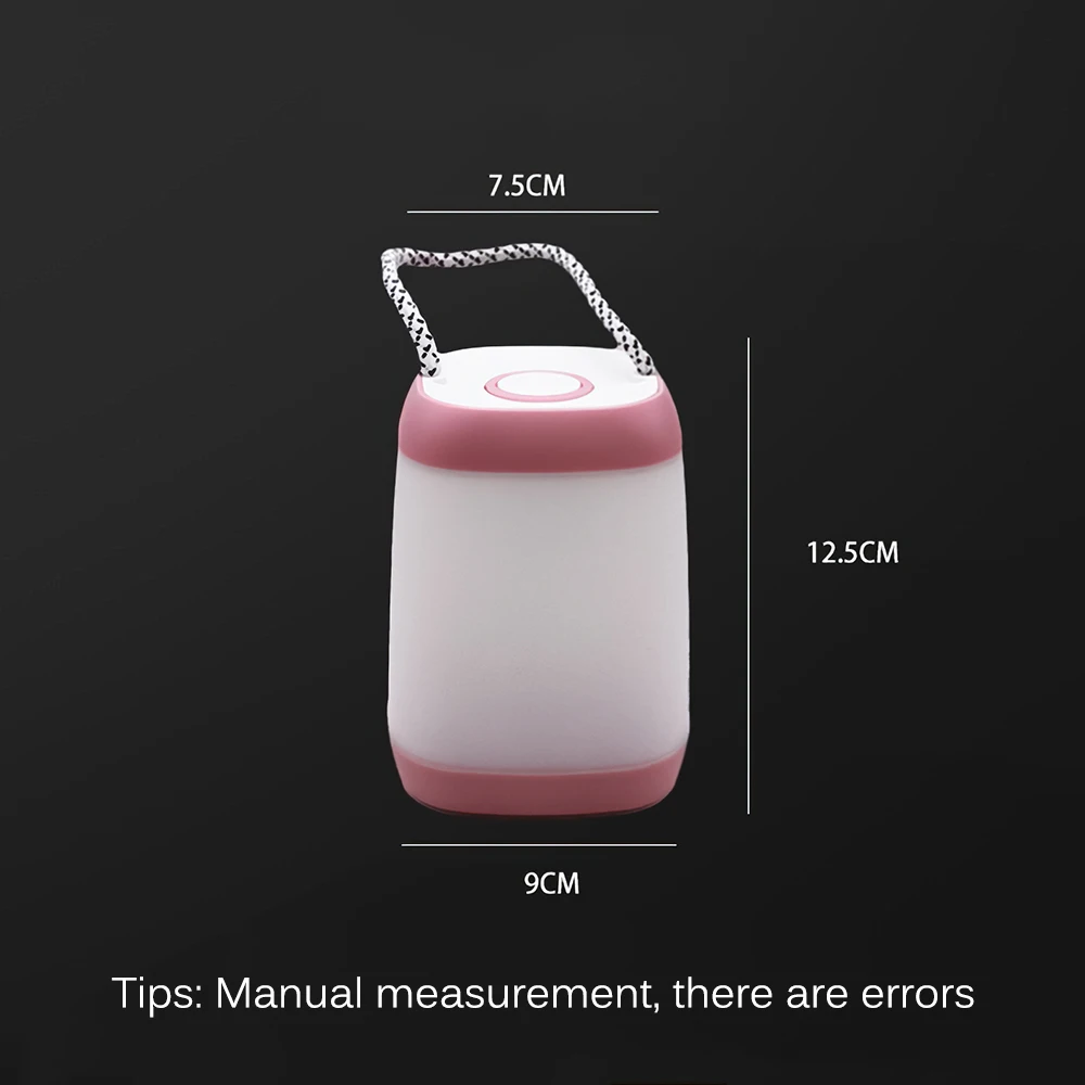 

Outdoor Warm White Outdoor Camp Fishing Brightness Lighting Night Light Portable Camping Light Bedside Sleep Light LED Three