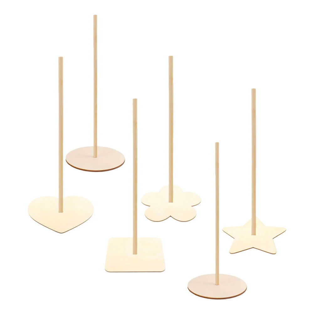 6 шт. деревянные полки для пончиков |