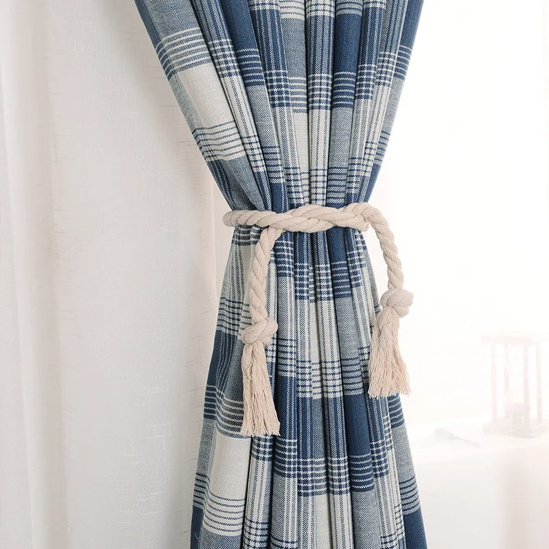 Современные Простые и универсальные свежие французские занавески в