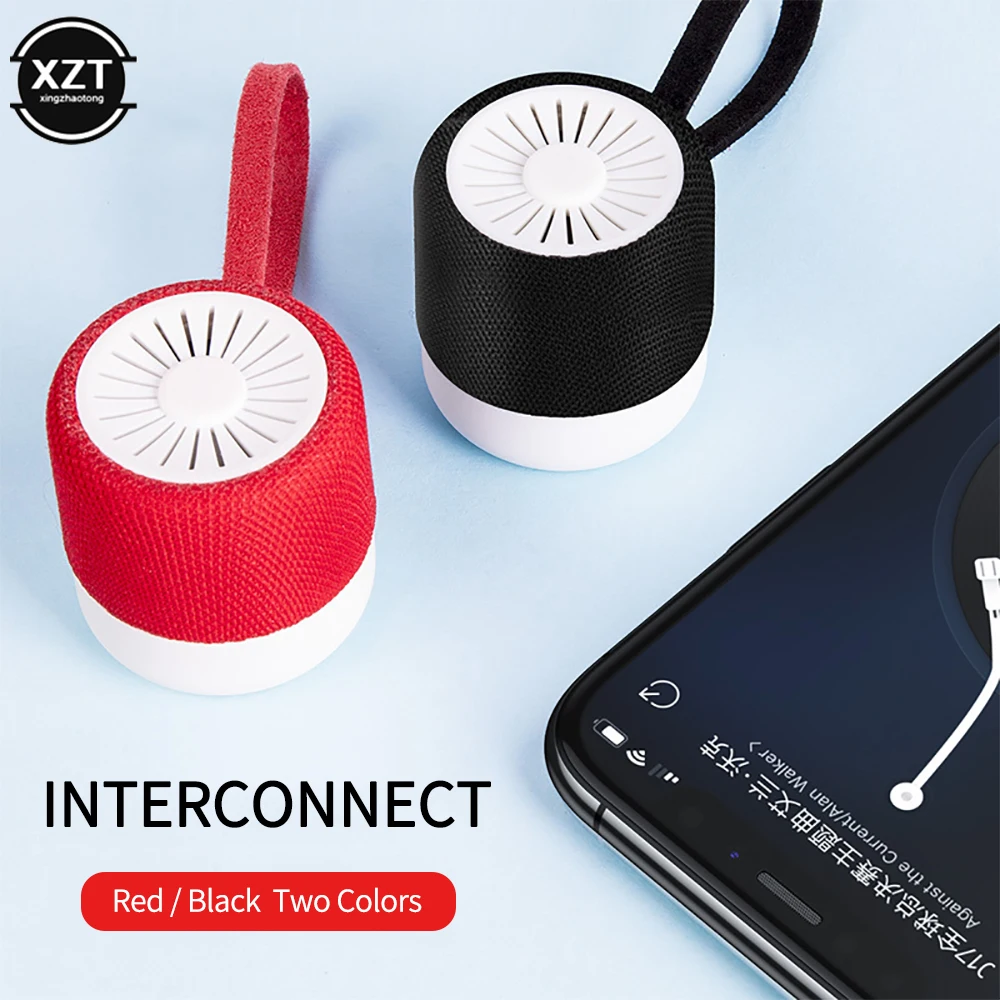 M12 Mini Wireless Bluetooth 4.2 Speaker Gift Small Portable Stereo Sound for Iphone X XS Huawei | Электроника