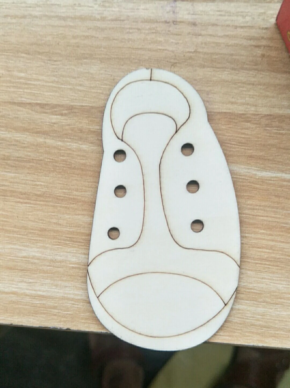 2 шт. пазл дворец деревянные чипы с веревками украшения Рождественская елка