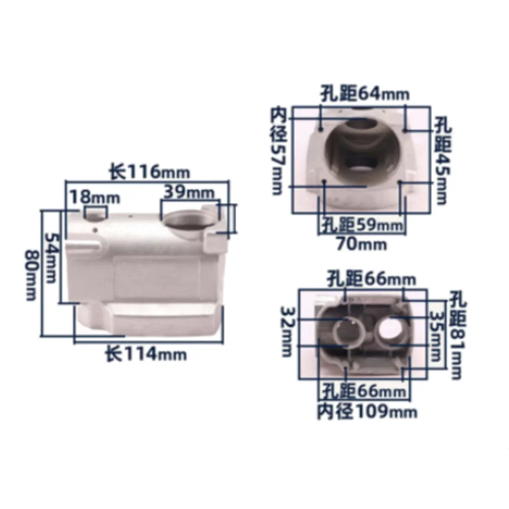 

Replacement Spare Parts Two Directions Gear Box For Hitachi Impact Drill DH26