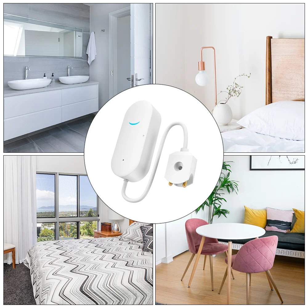 

1pc Practical WiFi Overflow Water Alarm Water Smart Leakage Sensor for Home Use