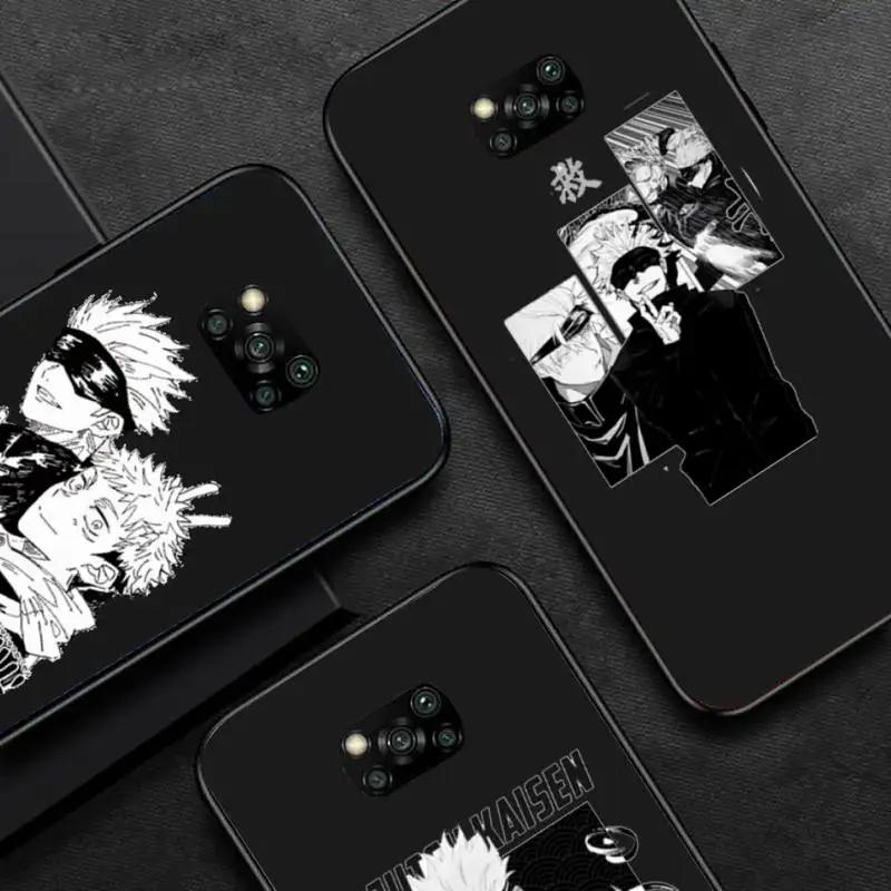 

Jujutsu Kaisen Anime Cartoon Phone Case For Samsung Galaxy S8 S9 S10 Plus S10E Note 3 4 5 6 7 8 9 10 Pro Lite cover