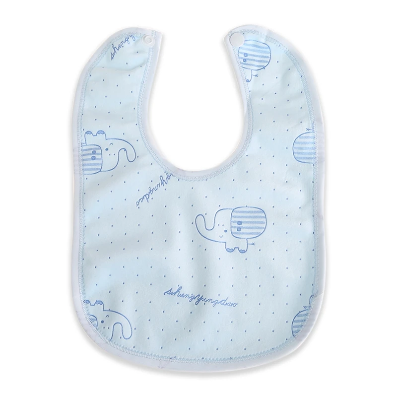 

Random Style Baby Bib Velvet Waterproof Baby Care Feeding Printing Bibs Towel A2UB