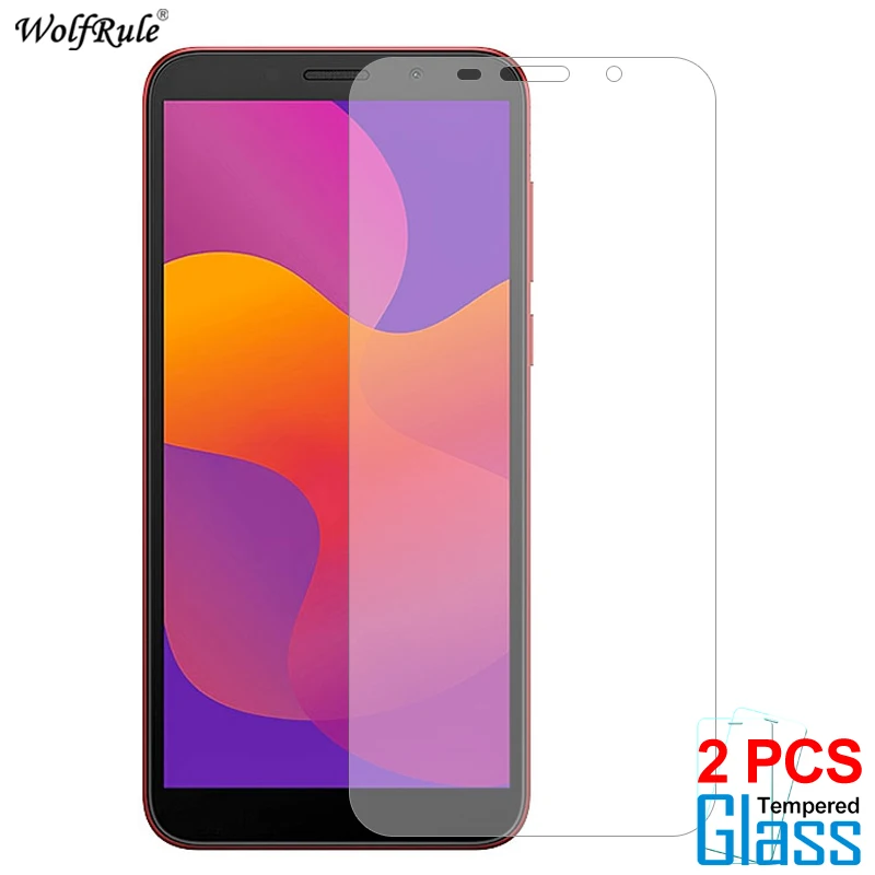 2 шт Защита экрана для Huawei Y5P стекло Y6S Y5 Y6 Y7 2019 Y3 2018 Закаленное Защитная пленка