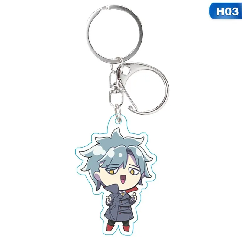 

NEW Anime ID: INVADED keychain Sakaito Acrylic Cartoon key ring